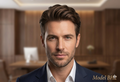 BH2 Premium Full French Lace Men's Hair System -  Undetectable Bleached Front Hairline | Natural Indian Human Hair