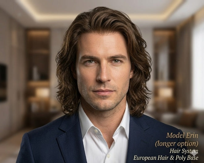 ERIN Premium Men’s European Hair System